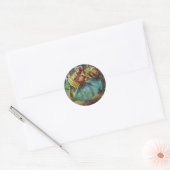 Twee dansers van Edgar Degas,  balletkunst Ronde Sticker (Envelop)
