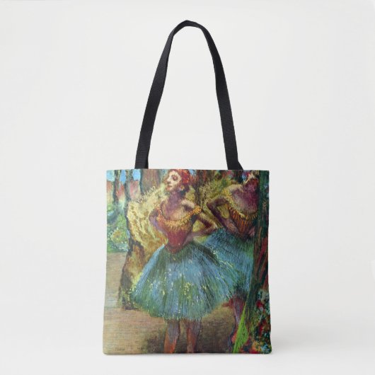Twee dansers van Edgar Degas, balletkunst Tote Bag (Voorkant)