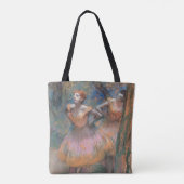 Twee dansers van Edgar Degas Tote Bag (Achterkant)