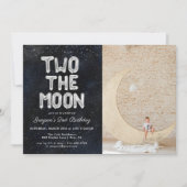 Twee de maan | 2e uitnodiging van de partij van Bi (Voorkant)