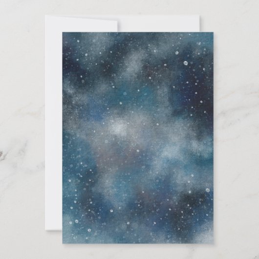 Twee de maan | 2e uitnodiging van de partij van Bi (Achterkant)