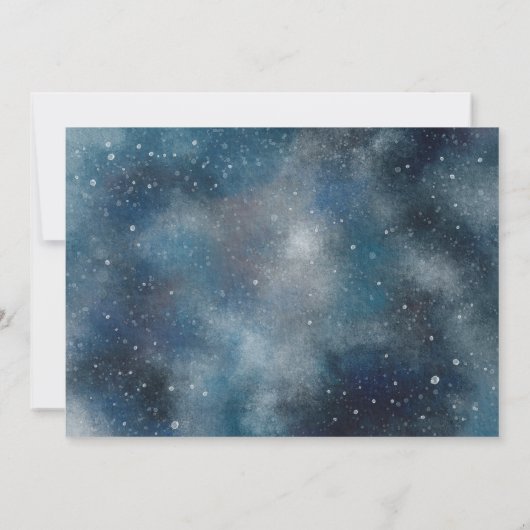 Twee de maan | 2e uitnodiging van de partij van Bi (Achterkant)