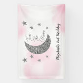 Twee De Maan 2e Verjaardag Banner (Verticaal)