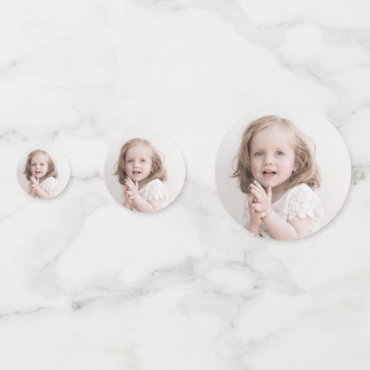 Twee de maan 2e verjaardag Confetti (Voorkanten)