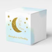 Twee De Maan 2e Verjaardag Favoriete Boxen Bedankdoosjes (Voorkant Zijde)