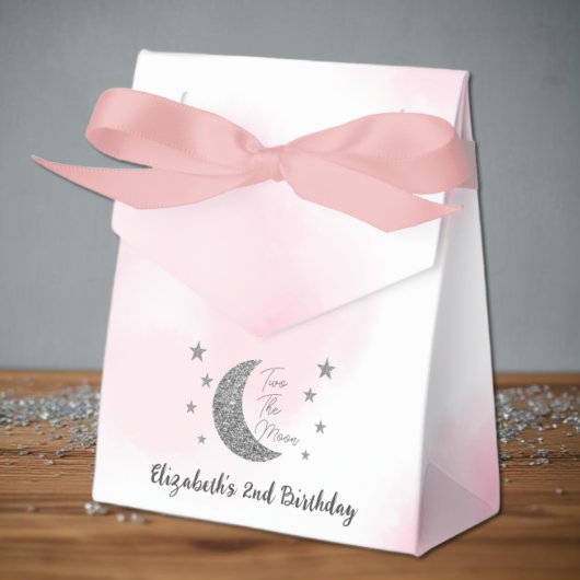 Twee De Maan 2e Verjaardag Favoriete Boxen Bedankdoosjes