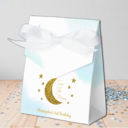 Twee De Maan 2e Verjaardag Favoriete Boxen Bedankdoosjes
