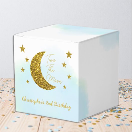 Twee De Maan 2e Verjaardag Favoriete Boxen Bedankdoosjes