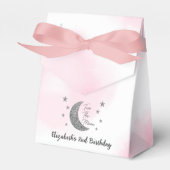 Twee De Maan 2e Verjaardag Favoriete Boxen Bedankdoosjes (Voorkant Zijde)