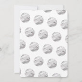 Twee de Maan 2e Verjaardag Jongen Ruimte Kaart (Achterkant)