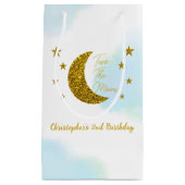 Twee De Maan 2e Verjaardag Kleine Geschenktas Klein Cadeauzakje (Voorkant)