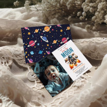 Twee de maan 2e verjaardag Ruimtefoto