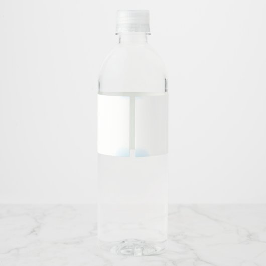 Twee De Maan 2e Verjaardag Waterfles Label Etiket (Achterkant)