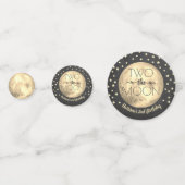 Twee De Maan 2e Verjaardagsfeestfoto Confetti (Voorkanten)