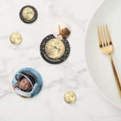 Twee De Maan 2e Verjaardagsfeestfoto Confetti (Groep)