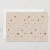 Twee de Maan Boho Space 2e Verjaardag Foto Kaart (Achterkant)