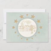Twee de Maan Groen Goud Neutraal 2e Verjaardag In Kaart (Achterkant)