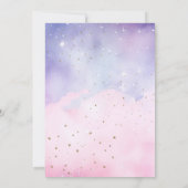 Twee de maan ruimtemeisje astronaut foto verjaarda kaart (Achterkant)