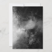 Twee de maan | Tweede uitnodiging van de verjaarda (Achterkant)