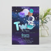 Twee de motorische galaxy buitenruimte kaart (Staand voorkant)