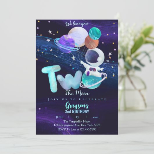 Twee de motorische galaxy buitenruimte kaart (Staand voorkant)