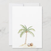 Twee De Strand Kust Theme Boy Tweede Verjaardag Kaart (Achterkant)