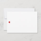 Twee de Tevreden Kaart van de Foto Gepersonaliseer (Achterkant)