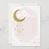 Twee de uitnodiging van de Moon Birthday (Achterkant)