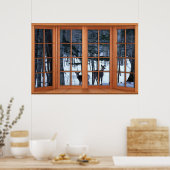 Twee Deers in het Poster van de Verlichting van he (Keuken)