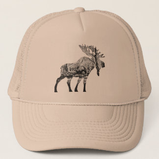 Twee dieren - Moose/Beer Trucker Pet