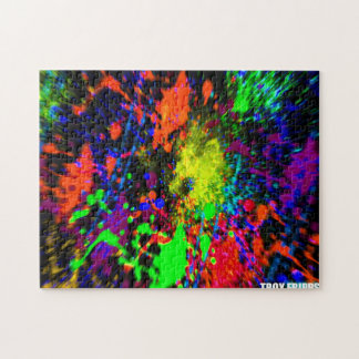 Twee-dimensionaal Abstract plaatje Puzzel