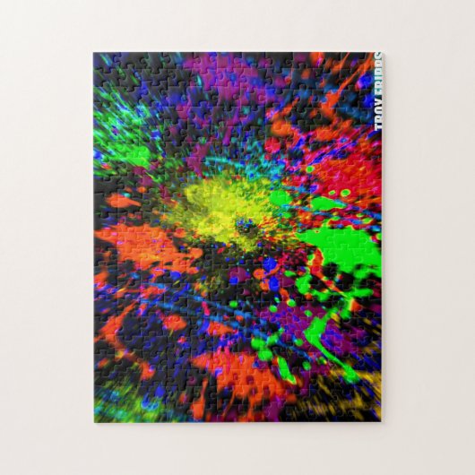 Twee-dimensionaal Abstract plaatje Puzzel Legpuzzel (Verticaal)