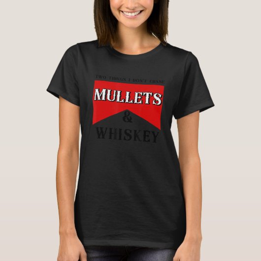 Twee dingen waar ik niet achter aanloop t-shirt (Voorkant)