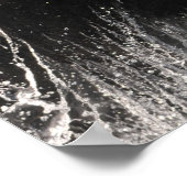 Twee dodelijke walvissen springen uit het water poster (Hoek)