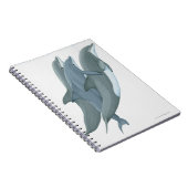 Twee dolfijnen met lenosie notitieboek (Rechterzijde)