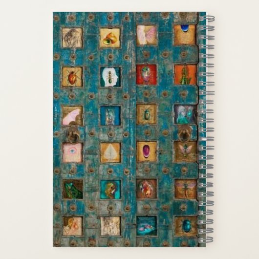 TWEE DOLFIJNEN NOTITIEBOEK (Achterkant)