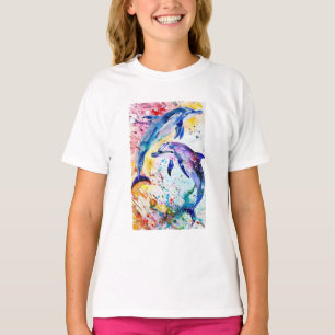 Twee  dolfijnen t-shirt