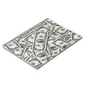 Twee Dollar Biljet Notitieboek (Linkerzijde)
