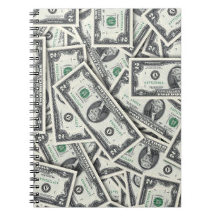 Twee Dollar Biljet Notitieboek