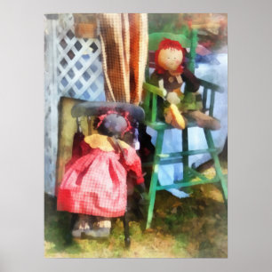 Twee dollar op Flea Market Poster