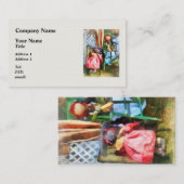 Twee dollar op Flea Market Visitekaartje (Voorkant / Achterkant)