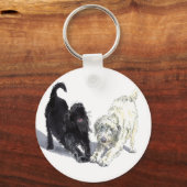 Twee Doodles Sleutelhanger (Voorkant)