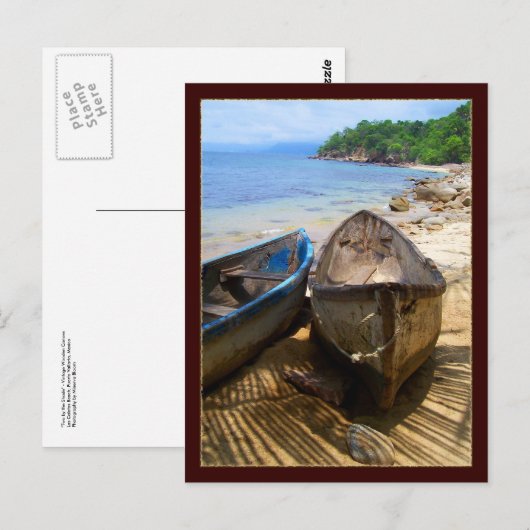 Twee door de Shade Briefkaart (Voorkant / Achterkant)