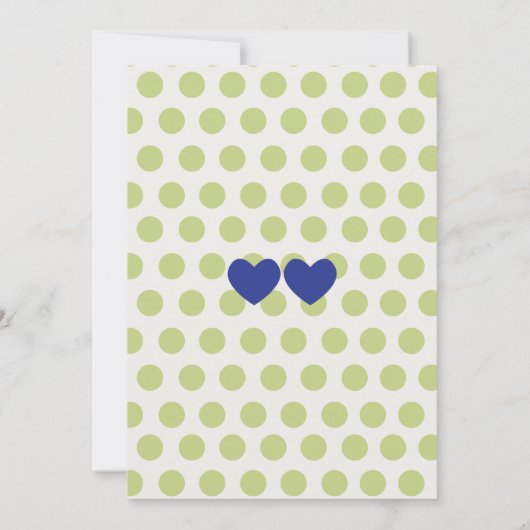 Twee doperwten in een pod, babypadvinders kaart (Achterkant)