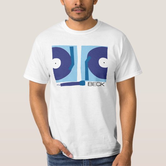 Twee Draaitafels en een Microfoon T-shirt (Voorkant)
