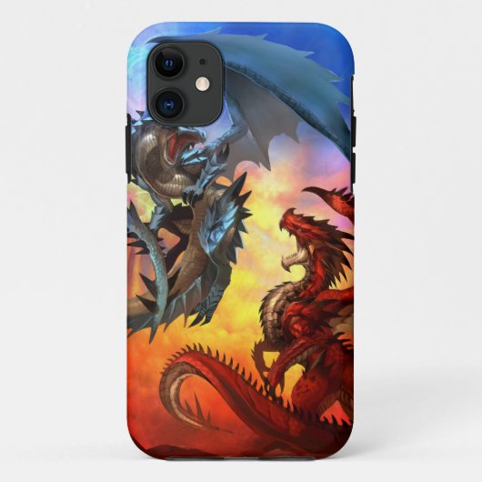 twee Draak Case-Mate iPhone Case (Achterkant)