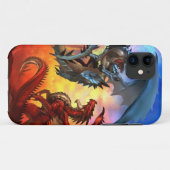 twee Dragon Case-Mate iPhone Case (Achterkant (horizontaal))