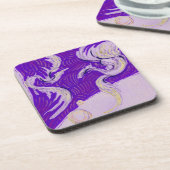 Twee Dragons, drie zonen Bier Onderzetter (Linkerzijde)