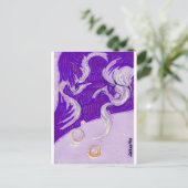 Twee Dragons, drie zonen Briefkaart (Staand voorkant)