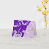 Twee Dragons, drie zonen Kaart (Gele Bloem)